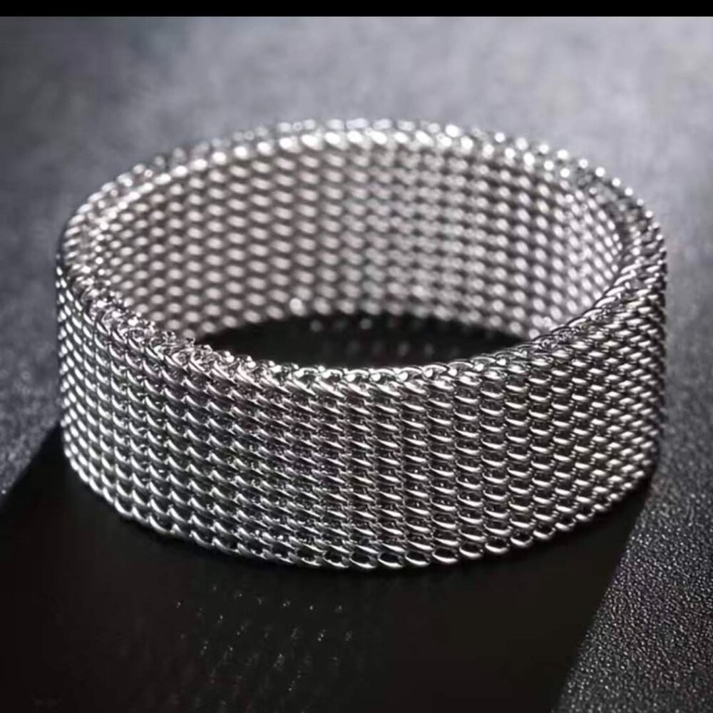 Silver Ring 8mm wide